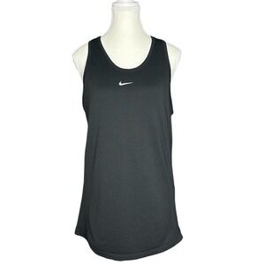 Nike‎ Womens Dri-FIT ADV Slim Fit Racerback Running Tank Top Black DD0585-010 XL